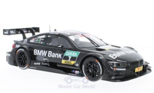 Bmw M4 1/18 Norev DTM No.7 Team MTEK DTM 2016 B.Spengler modellino in miniatura