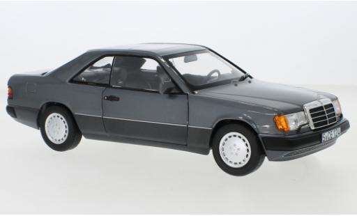 Mercedes Classe E 1/18 Norev 300 CE-24 Coupe (C124) metallise grigio 1988 modellino in miniatura