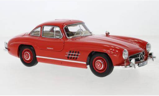 Mercedes 300 1/18 I Norev SL (W198) rosso 1954 modellino in miniatura