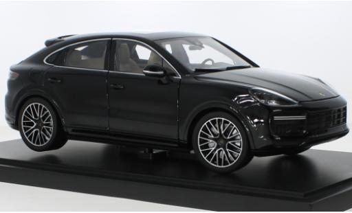 Porsche Cayenne Turbo 1/18 I Norev Coupe nero 2019 modellino in miniatura
