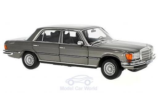Mercedes 450 SEL 1/18 Norev SEL 6.9 (W116) metallico grigio 1976 modellino in miniatura