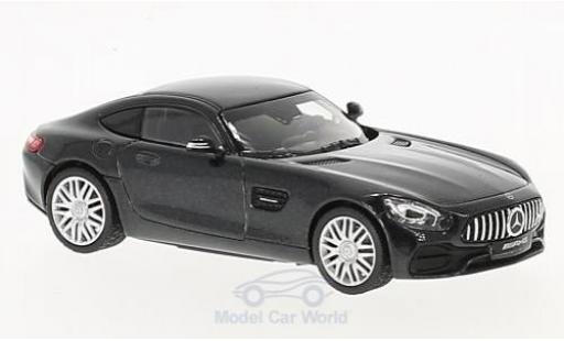 Mercedes AMG GT 1/43 Norev Coupe metallico nero modellino in miniatura