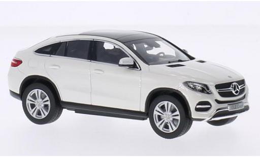 Mercedes Classe GLE 1/43 Norev GLE Coupe (C292) bianco modellino in miniatura
