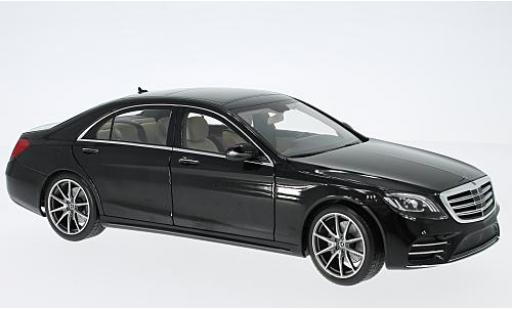 Mercedes Classe S 1/18 Norev V222 Mopf nero 2017 modellino in miniatura