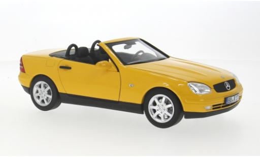 Mercedes Classe SLK 1/18 I Norev SLK (R170) gelb 1:18 modellino in miniatura