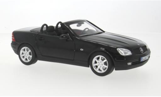 Mercedes Classe SLK 1/18 I Norev SLK (R170) schwarz 1:18 modellino in miniatura