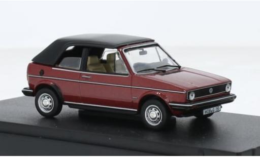 Volkswagen Golf 1/43 I Norev I Cabriolet metallise rot 1978 1:43 modellino in miniatura
