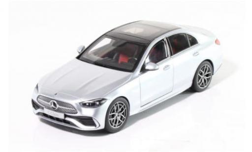 Mercedes Classe C 1/18 NZG (W206) grigio 2021 modellino in miniatura