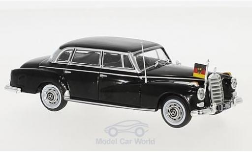 Mercedes 300 S 1/43 Pct d (W189) nero 1957 modellino in miniatura