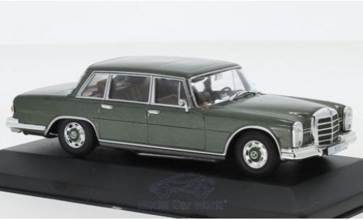 Mercedes 600 1/43 Pct (W100) metallico verde 1964 modellino in miniatura