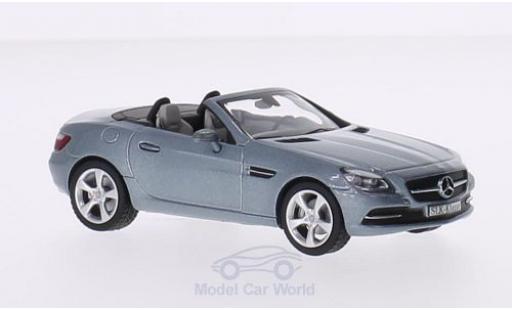 Mercedes Classe SLK 1/43 Schuco SLK-Klasse (R172) metallico grigio 2011 modellino in miniatura