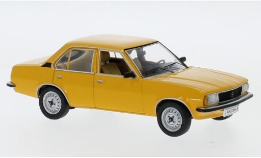 Opel Ascona 1/43 Schuco B 1.6 giallo 1975 modellino in miniatura