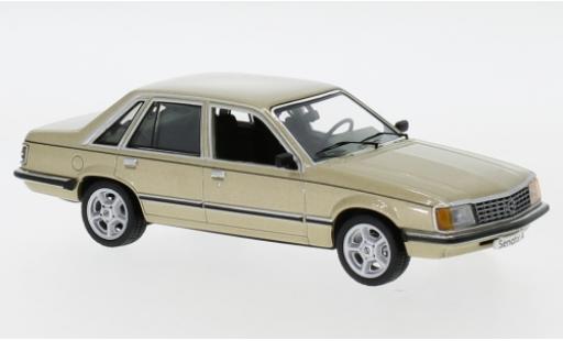 Opel Senator 1/43 Schuco A 2.8 S metallico beige 1978 modellino in miniatura