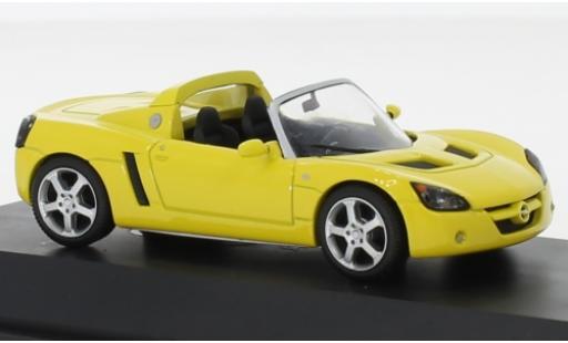 Opel Speedster 1/43 Schuco giallo modellino in miniatura