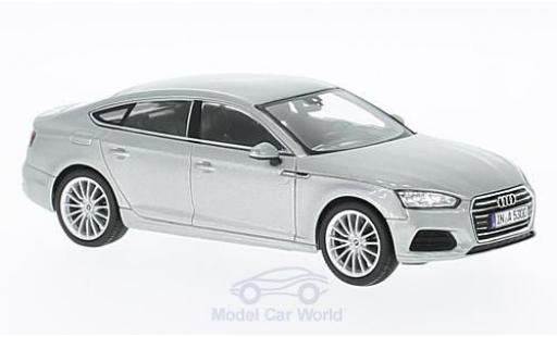 Audi A5 1/43 Spark Sportback grigio 2016 modellino in miniatura