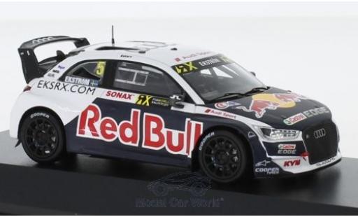 Audi S1 1/43 Spark EKS RX quattro No.5 Red Bull Rallye-Cross WM 2018 M.Ekström modellino in miniatura
