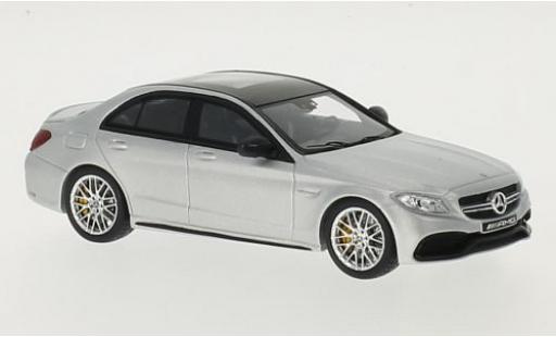 Mercedes Classe C 1/43 Spark AMG C 63 S (W205) matt-grigio modellino in miniatura