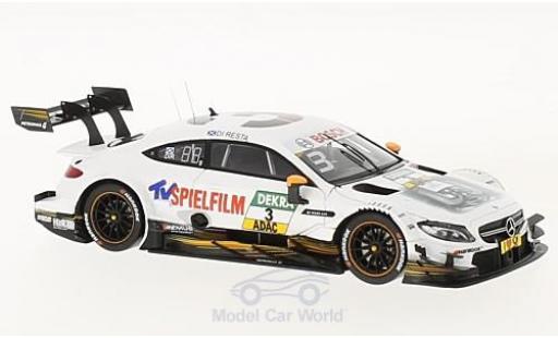 Mercedes Classe C DTM 1/43 Spark AMG C63 DTM No.3 TV Spielfilm DTM 2017 P.Di Resta modellino in miniatura