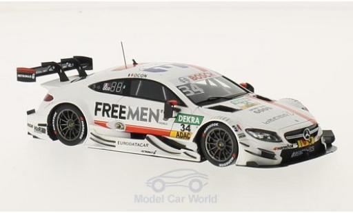 Mercedes Classe C DTM 1/43 Spark AMG C63 DTM No.34 Freemans DTM 2016 E.Ocon modellino in miniatura