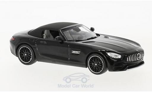 Mercedes AMG GT 1/43 Spark Roadster metallico nero modellino in miniatura