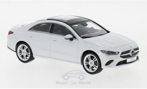 Mercedes CLA 1/43 Spark Coupe (C118) metallico bianco modellino in miniatura