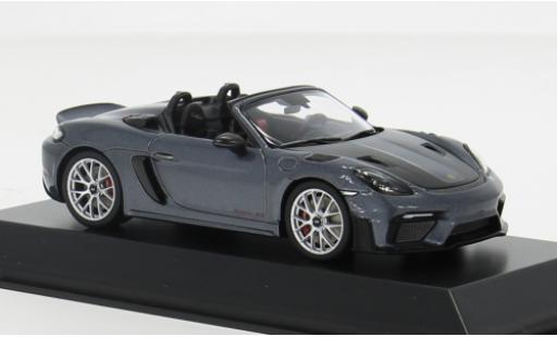 Porsche 718 1/43 I Spark Spyder RS grau 2024 1:43 modellino in miniatura