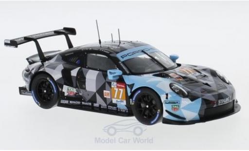 Porsche 991 RSR 1/43 Spark 911 ( II) RSR No.77 Dempsey Prossoon Racing WEC 2018 C.Ried/J.Andlauer/M.Campbell modellino in miniatura