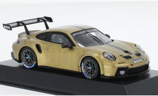 Porsche 992 GT3 1/43 I Spark 911  Cup 5000 matt-gold 2022 1:43 modellino in miniatura