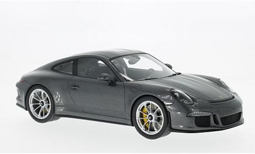 Porsche 991 R 1/18 Spark 911 R () metallico grigio 2017 modellino in miniatura