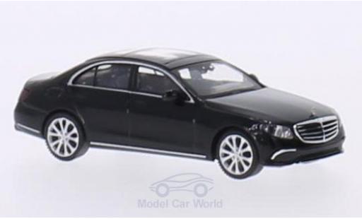 Mercedes Classe E 1/87 Wiking (W213) Exclusive nero modellino in miniatura