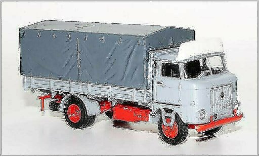 IFA W50L Sp 1/87 Espewe grigio modellini auto