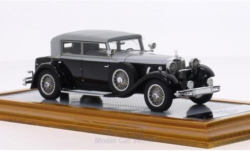 Mercedes 770 1/43 Ilario K (W07) Cabriolet D nero/grigio 1930 sn83816 Verdeck geschlossen modellino in miniatura