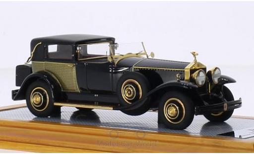 Rolls Royce Phantom 1/43 Ilario I Riviera Town Brougham Brewster nero/Dekor RHD 1929 snS390LR modellino in miniatura