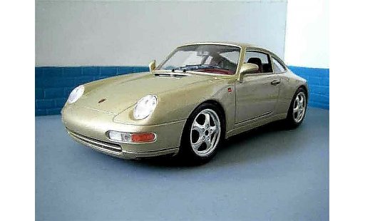 Porsche 911 Carrera 1/18 Burago champagne modellini auto