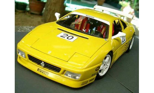 Ferrari 348 TB 1/18 Burago race car modellini auto