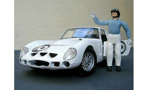 Ferrari 250 GTO 1/18 Burago graham hill bianco modellini auto
