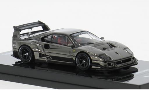 Ferrari F40 1/64 INNO64 chrom 1:64 modellino in miniatura