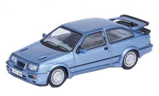 Ford Sierra 1/64 INNO64 RS 500 Cosworth metallico blu RHD 1986 modellino in miniatura