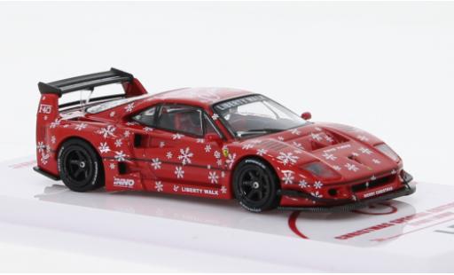 Ferrari F40 1/64 INNO64 LBWK Christmas Edition 2023 modellino in miniatura
