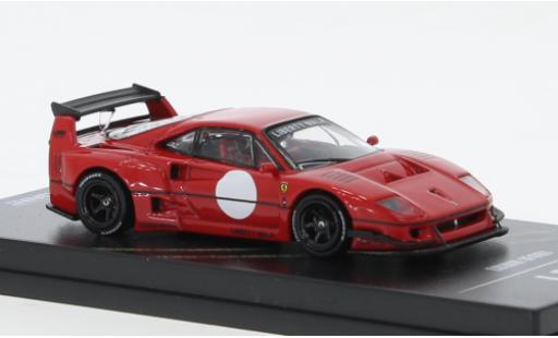 Ferrari F40 1/64 INNO64 LBWK rosso modellino in miniatura