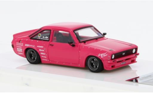 Ford Escort 1/64 INNO64 MK II Pandem Emotion Retro Havoc rosa modellino in miniatura