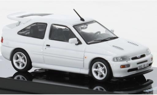 Ford Escort 1/64 INNO64 RS Cosworth bianco 1992 modellino in miniatura