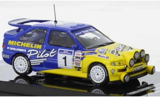 Ford Escort 1/64 INNO64 RS Cosworth No.1 Pilote Team Michelin Rallye Manx 1994 modellino in miniatura