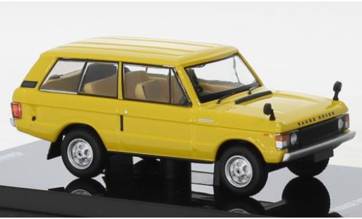 Land Rover Range Rover 1/64 INNO64 Classic giallo RHD modellino in miniatura