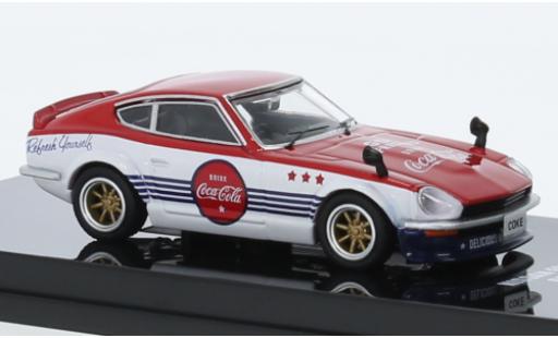 Nissan Fairlady Z 1/64 INNO64 (S30) RHD Coca Cola modellino in miniatura