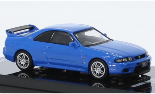 Nissan Skyline 1/64 INNO64 GT-R (R33) LM limited blu RHD modellino in miniatura