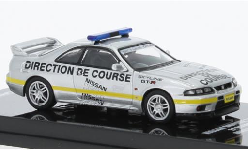 Nissan Skyline 1/64 INNO64 GT-R (R33) RHD Official Pace Car 24h Le Mans 1997 modellino in miniatura