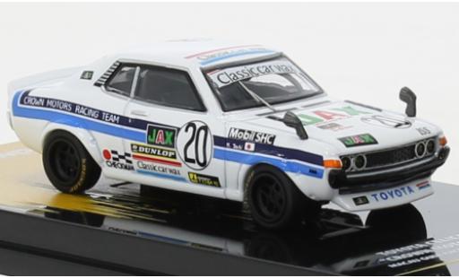 Toyota Celica 1/64 INNO64 1600 GT (TA22) RHD No.20 Crown Motors Racing Team Macau Guia Race 1975 modellino in miniatura