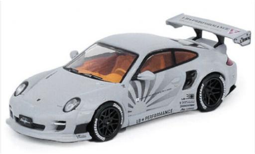 Porsche 997 1/64 INNO64 911 () Liberty Walk matt-grigio modellino in miniatura