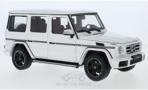 Mercedes Classe G 1/18 iScale (W463) bianco 2015 modellino in miniatura